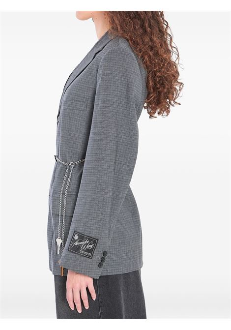 Grey detachable chain-link blazer Alexander Wang - women ALEXANDER WANG | 1WC3252663085
